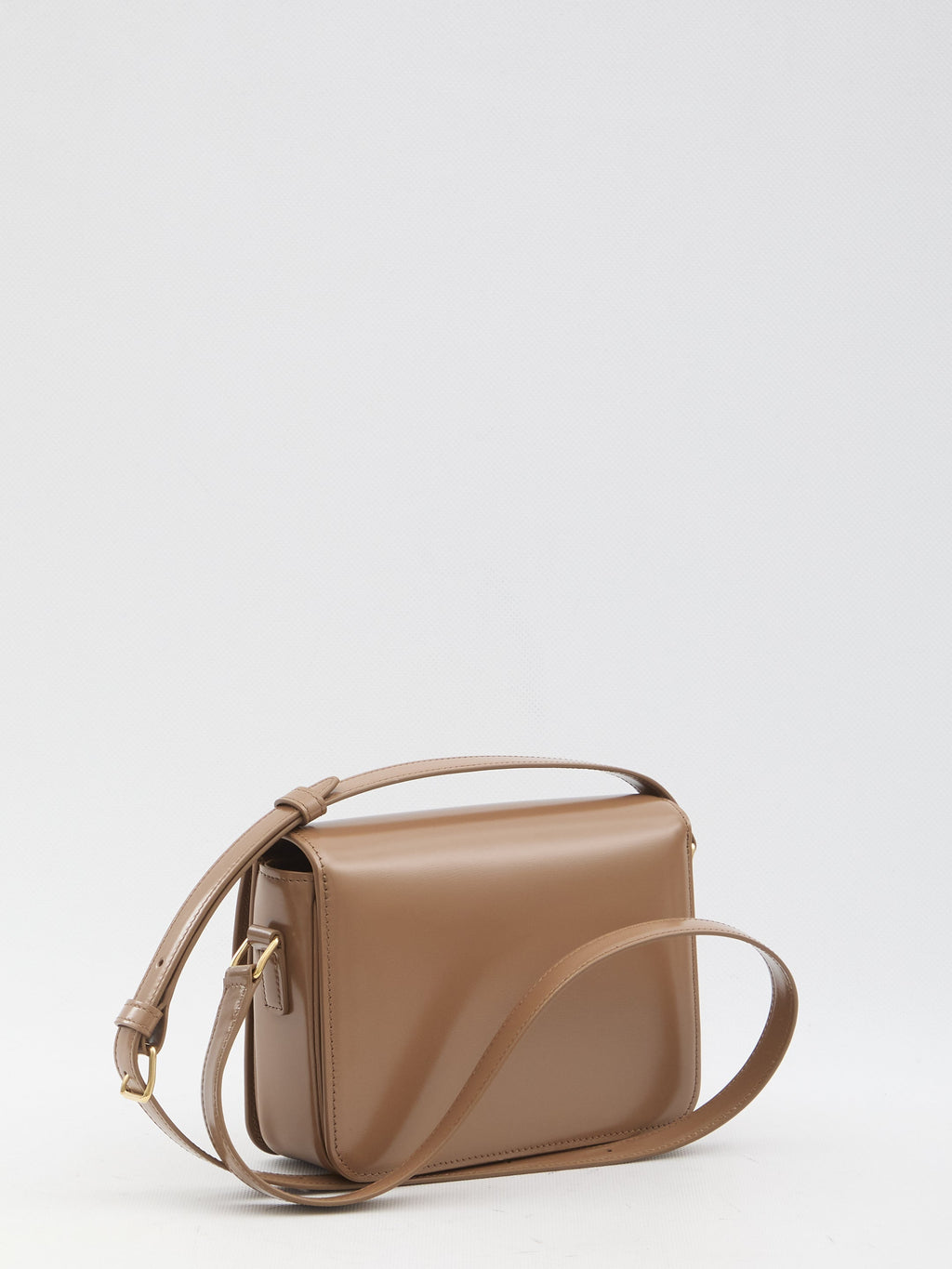 Celine Bronze Teen Triomphe Calf Leather Shoulder Bag