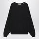 Fear Of God Essentials Black Waffleknit Sweatshirt
