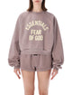 Fear Of God Essentials Campus '90 Cropped Crewneck