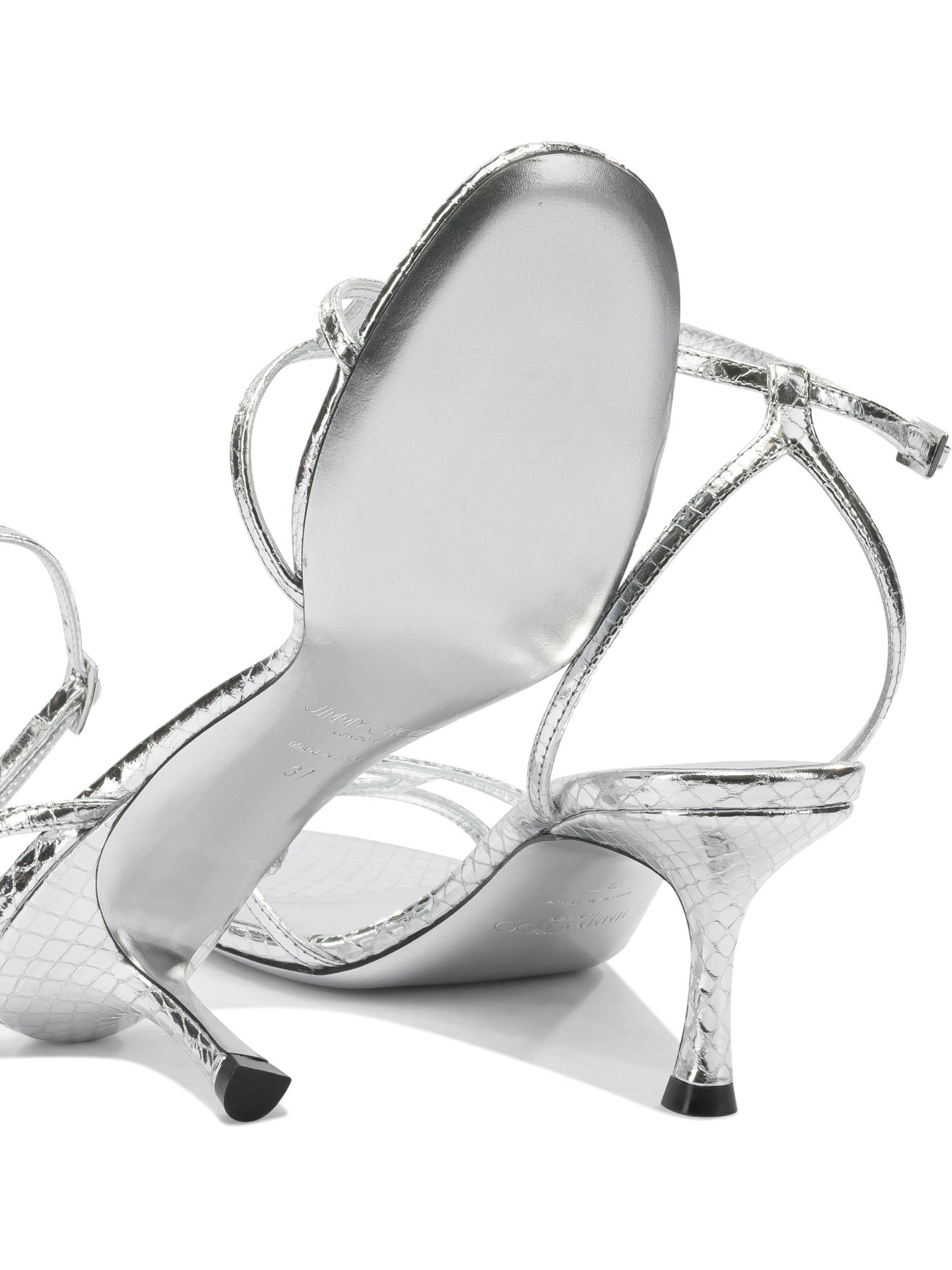 Jimmy Choo "Leo 100Mm" Heeled Sandals