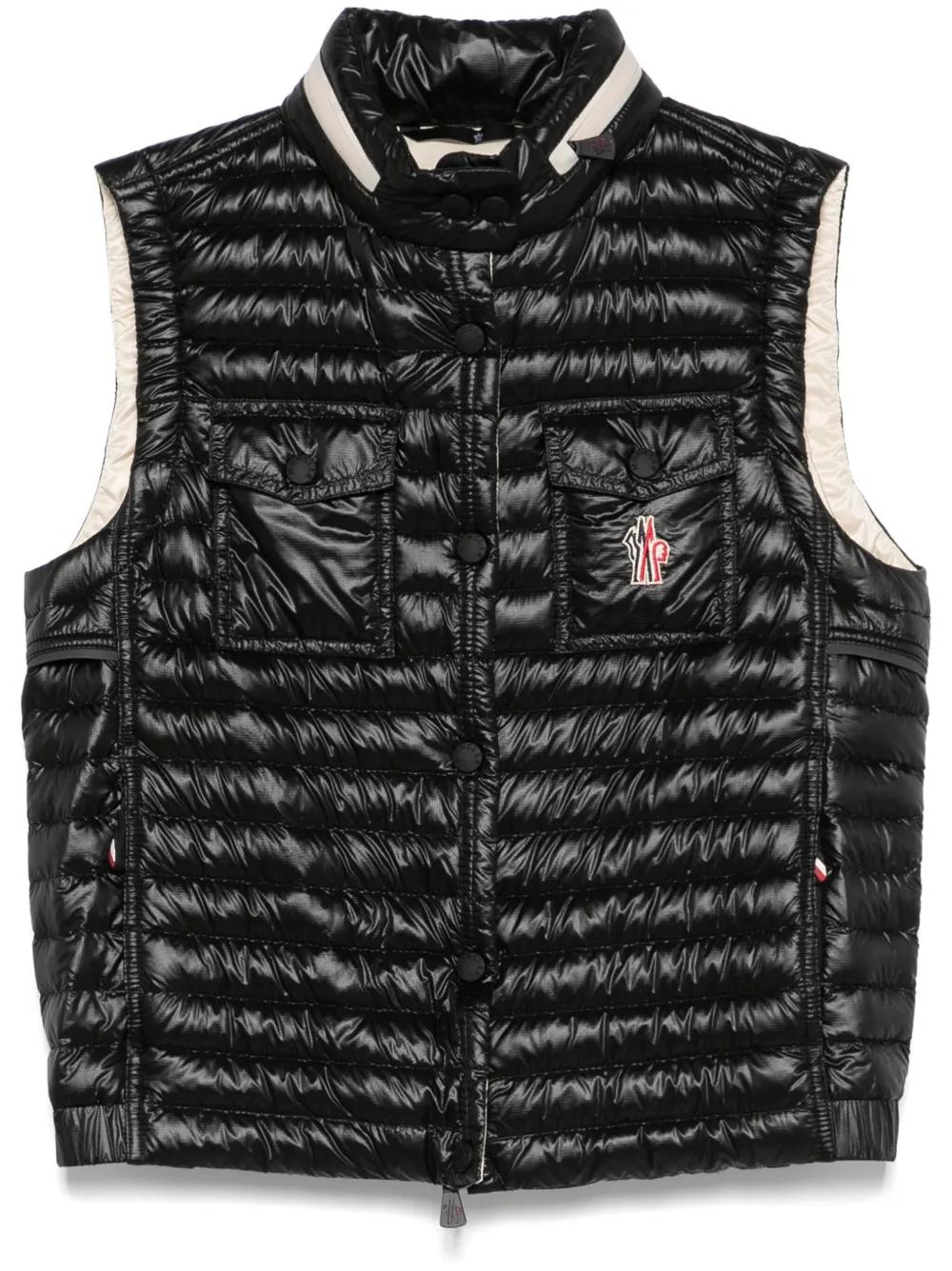 Moncler Grenoble Black Polyamide Gumiane Vest