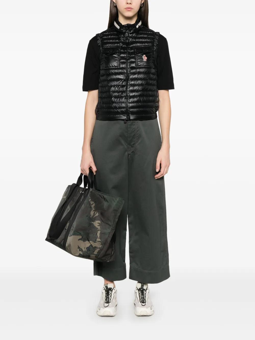 Moncler Grenoble Black Polyamide Gumiane Vest