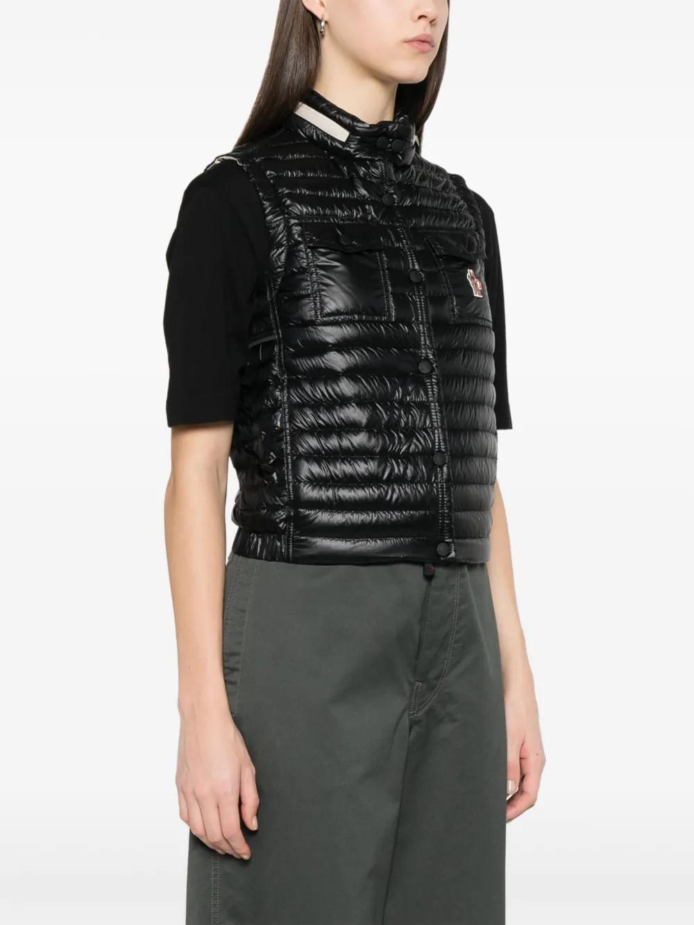Moncler Grenoble Black Polyamide Gumiane Vest