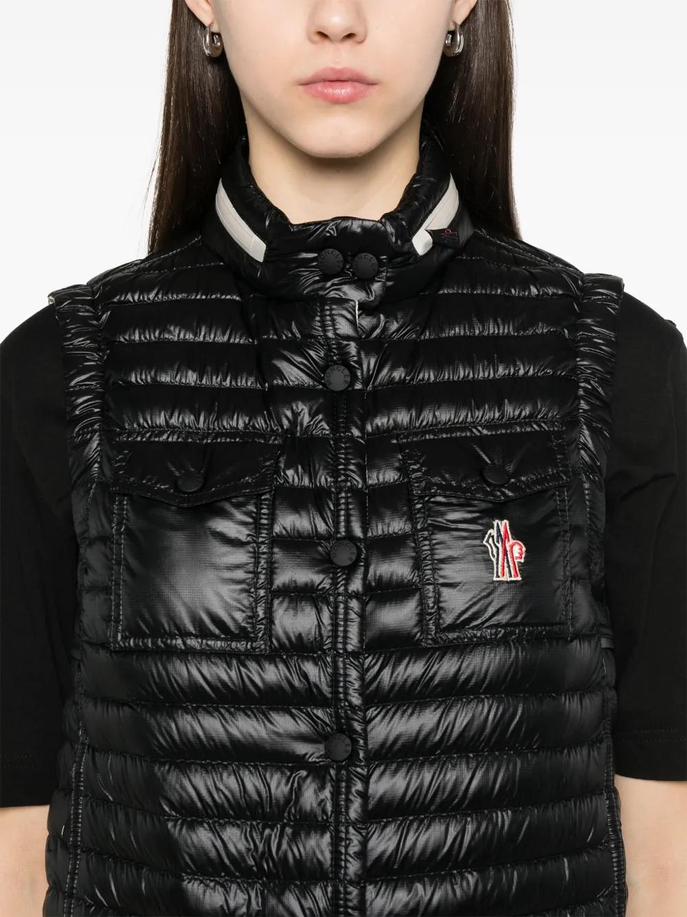 Moncler Grenoble Black Polyamide Gumiane Vest