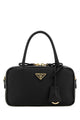 Prada Black Leather Trunk Bag