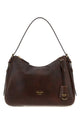 Prada Dark Brown Leather Shoulder Bag