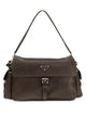 Prada Prada Explore Large Leather Shoulder Bag With Flap