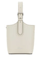 Prada White Leather Shoulder Bag