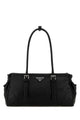 Prada Black Leather Medium Prada Bonnie Shoulder Bag