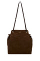 Prada Brow Suede Medium Prada Carry Bucket Bag