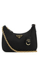 Prada Black Leather Re-Edition 2005 Shoulder Bag