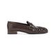 Prada Dark Brown Leather Loafers