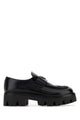 Prada Prada Brushed Leather Loafers