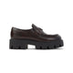 Prada Teak Brown Stride Loafer