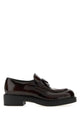 Prada Dark Brown Leather Loafers
