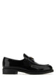 Prada Brushed Leather Loafers
