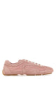 Prada Pink Suede And Re-Nylon Montecarlo Re-Edition 2005 Sneakers