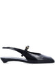 Prada Leather Slingback Ballerinas