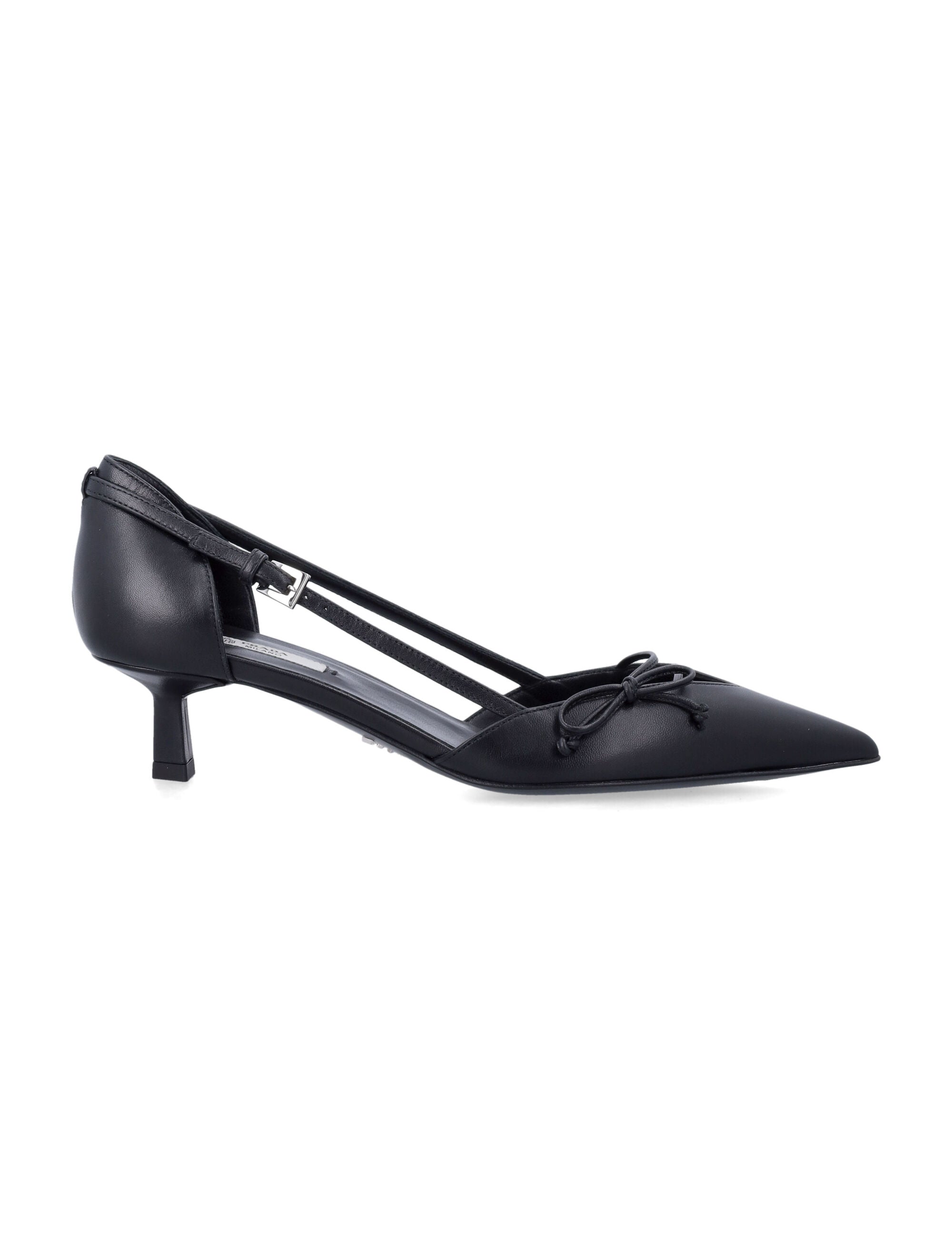 Prada Black Leather Pumps