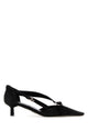 Prada Black Canvas Pumps