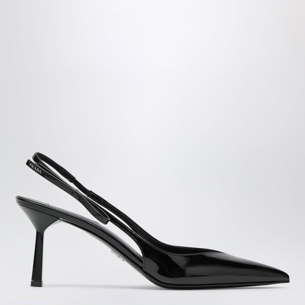 Prada Black Patent Leather Pumps