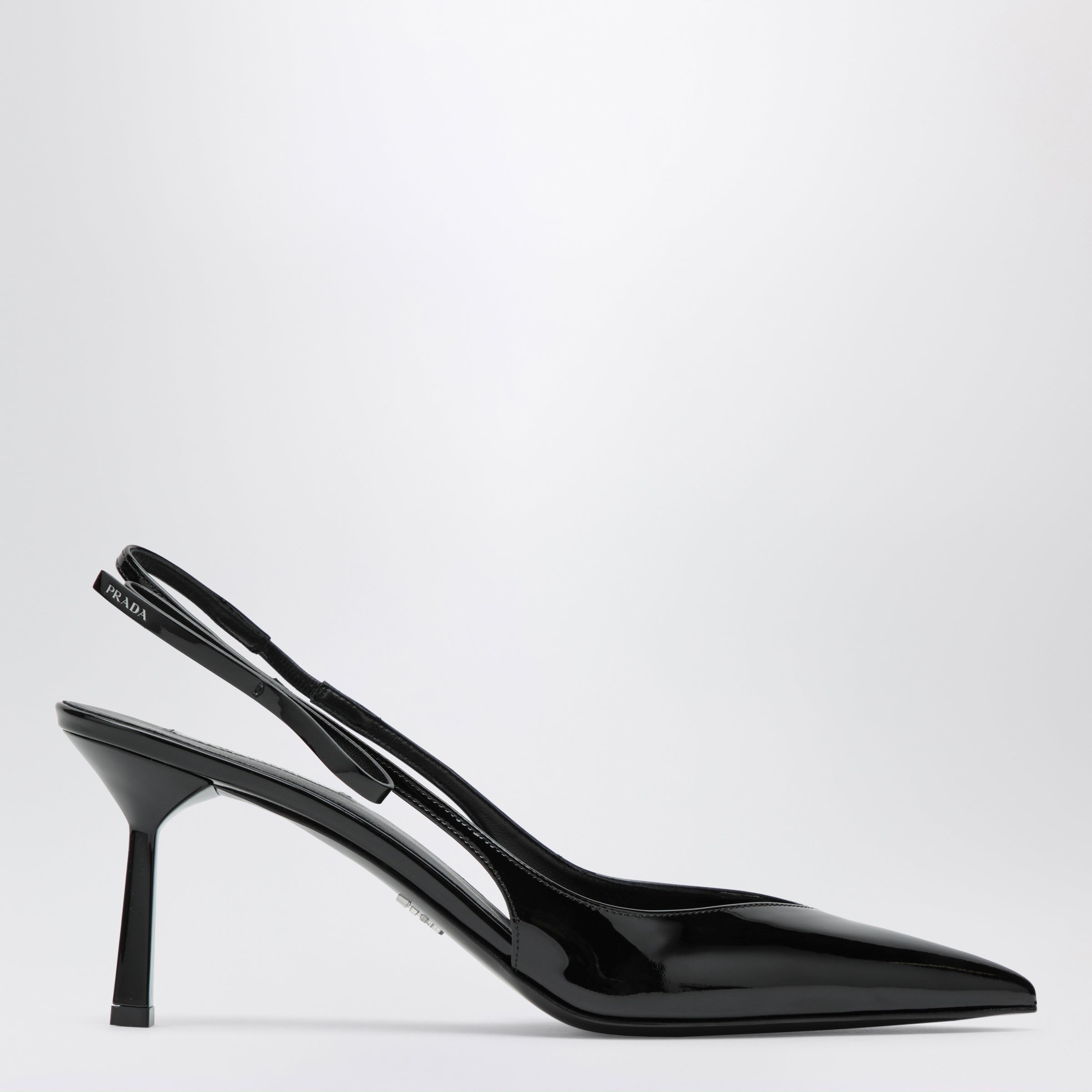 Prada Black Patent Leather Pumps