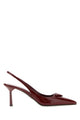 Prada Burgundy Leather Pumps