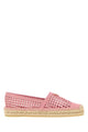 Prada Pink Crochet Espadrilles