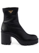 Prada Leather Ankle Boots
