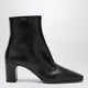 Prada Black Calfskin Ankle Boots