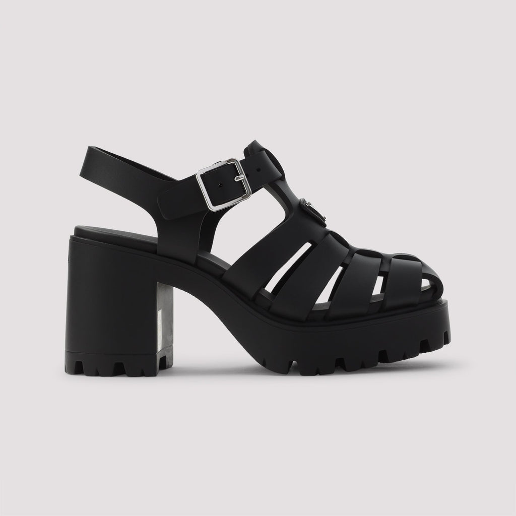 Prada Prada Monolith Rubber Sandals
