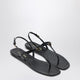 Prada Black Patent Thong Sandal