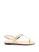 Prada Patent Leather Flat Thong Sandals