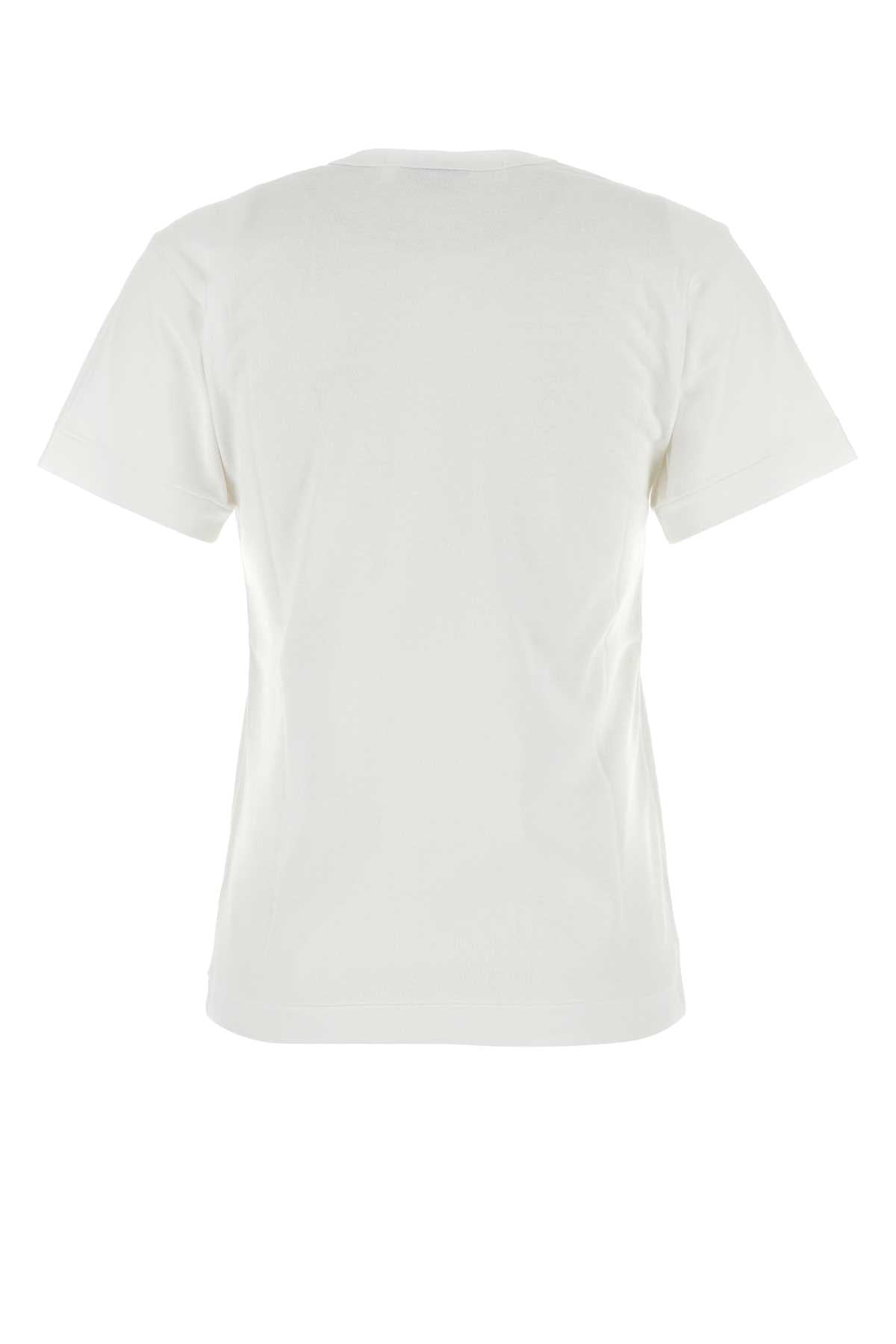 Comme Des Garcons Play Short Sleeve Tee Red Heart