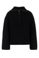 Courreges Ribbed Wool Trucker Sweater