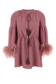 Valentino Garavani Top With Feathers | Solid