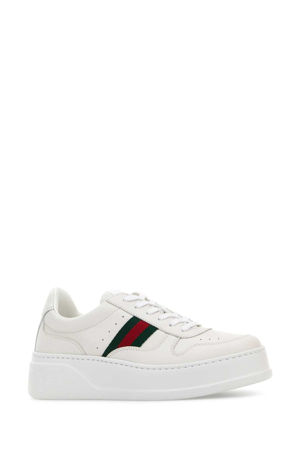 Gucci Leather Upper And Rubber Sole Shoe