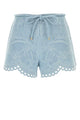 Zimmermann Daylight Denim Short