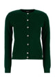 Versace Knit Sweater Textured V Jacquard Stretch Viscose