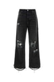 Amiri Flannel Repair Baggy Jean