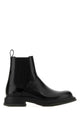 Gucci Leather Upper And Rubber Sole Bootie