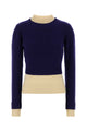 Jil Sander Ls Slv Double Layer Mock Neck Jumper