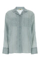 Fendi Camicia Pequin Devore