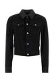 Bottega Veneta Denim Jkt Colletto Suede Intreccio