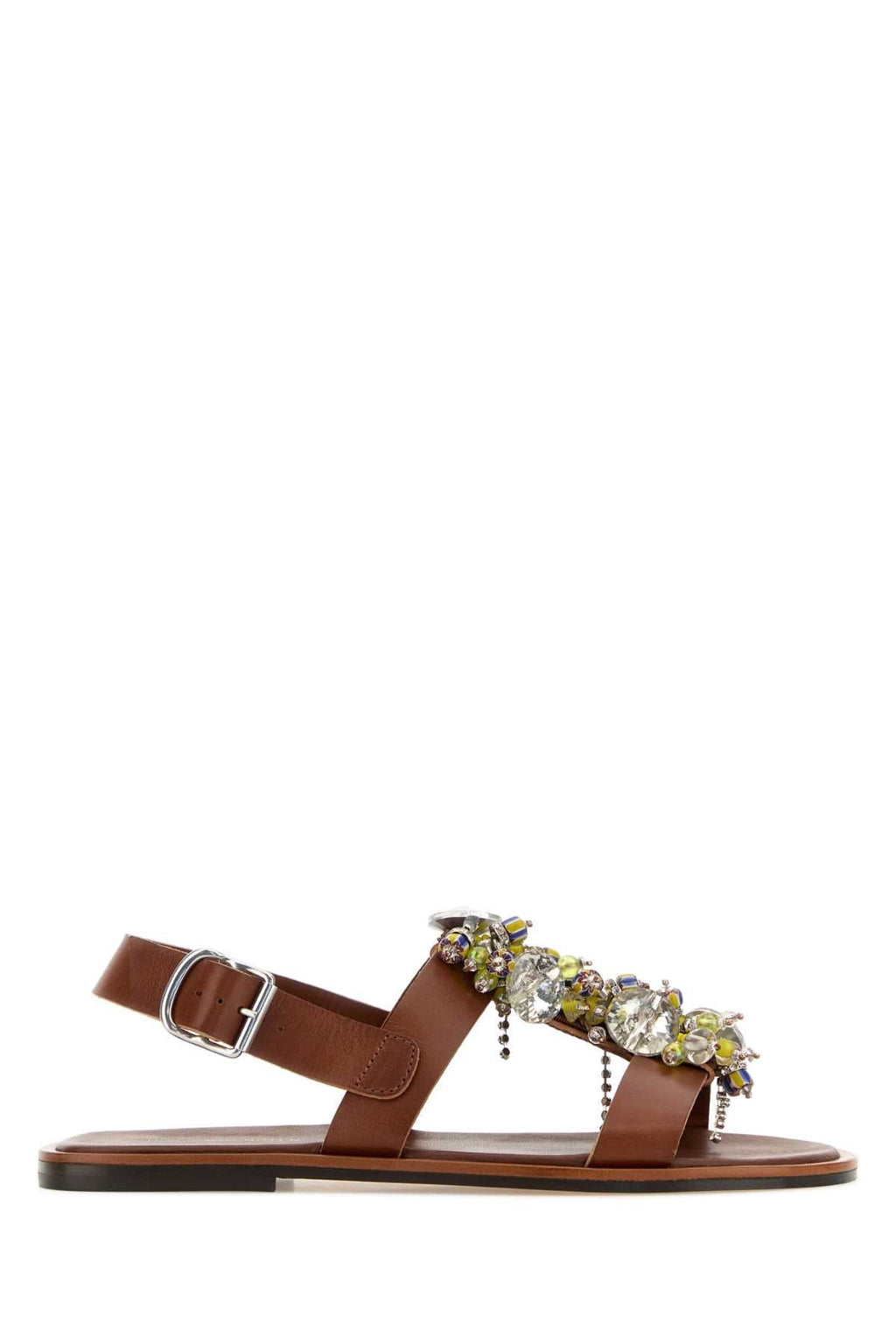 Dries Van Noten 00410-Ws261-100 W L  Emb Shoes Q 0834