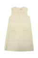 Self Portrait Kids Yellow Taffeta Shift Dress