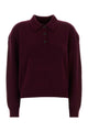 Anine Bing Lee Polo Sweater - Fig