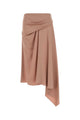 Stella Mccartney Draped Satin Skirt