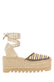 Stella Mccartney Wedge Gaia 80 Stripe