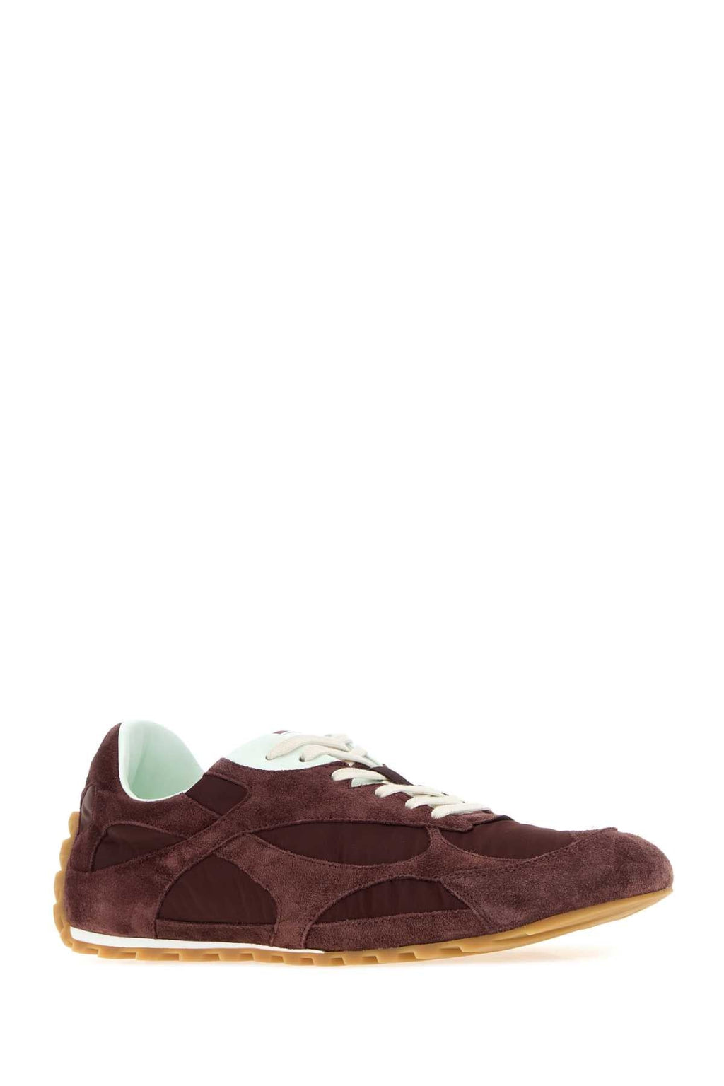 Bottega Veneta Orbit Flash Suede Nylon